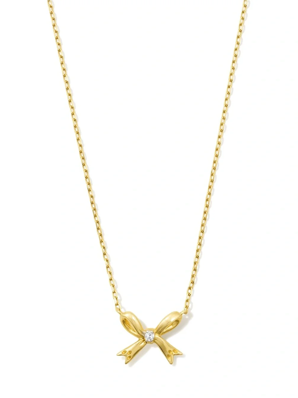 Kendra Scott Tiny Bow Pendant Necklace